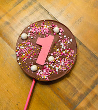 Load image into Gallery viewer, Large 10cm chocolate lollies
