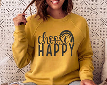Load image into Gallery viewer, Choose Happy sweatshirt
