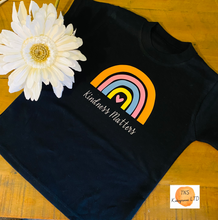 Load image into Gallery viewer, Kindness Matters Rainbow T -shirt
